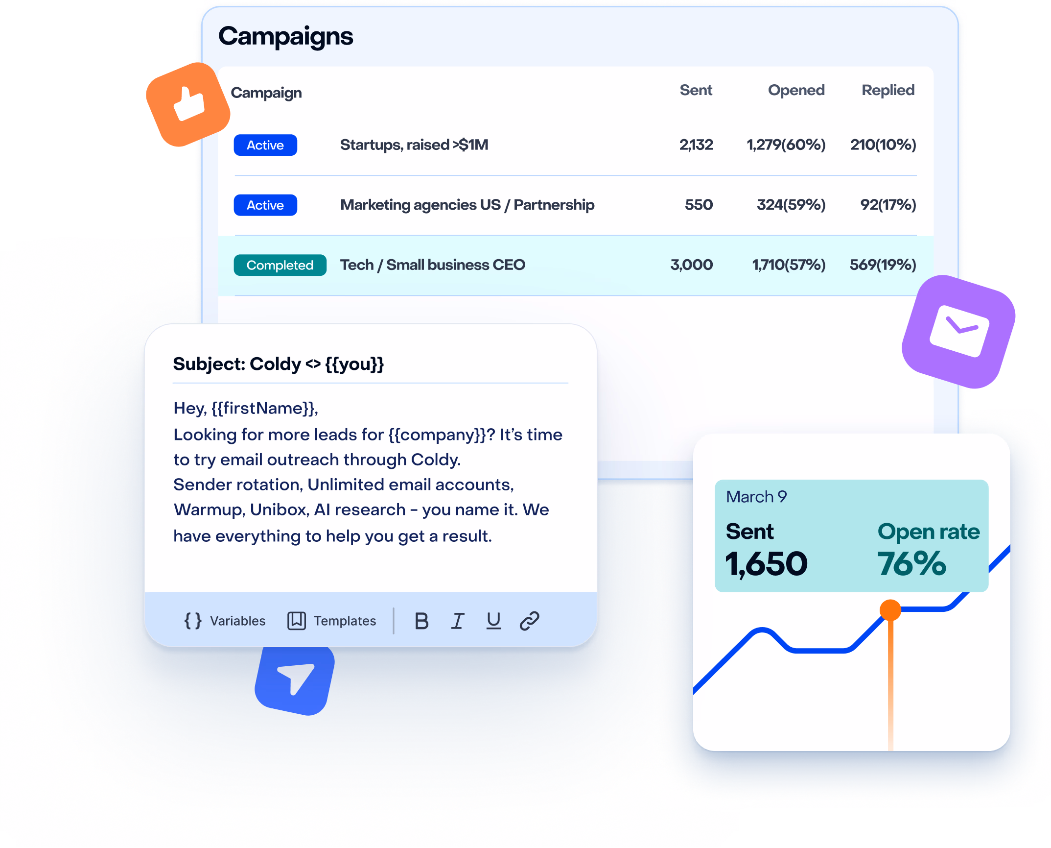 Сервис для холодных Email рассылок